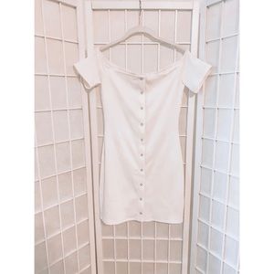 Privacy Please Button Dress